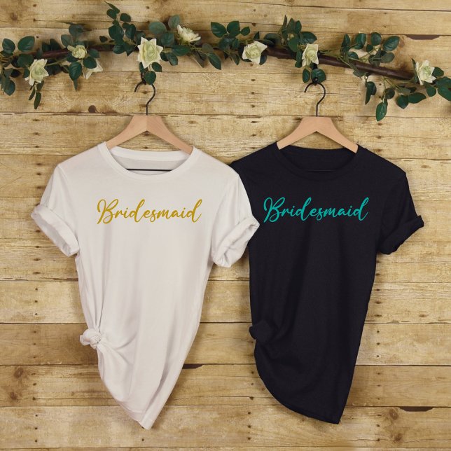 Camiseta Novia-Novia Bridal Bright (Subido por el creador)