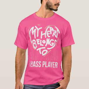 Camiseta Novia Novia Jugadora Mi Corazón Pertenece A Un