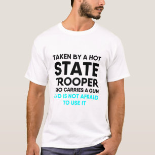Camiseta Novia Noyfriend Boyfriend esposa del soldado estat