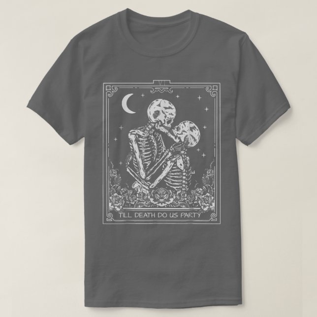Camiseta Novia O Muerte Hasta La Muerte Fiesta Nos Hago Par (Diseño del anverso)