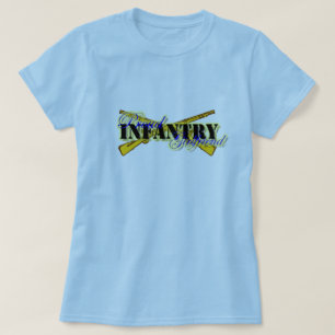 Camiseta Novia orgullosa de la infantería