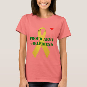 Camiseta Novia orgullosa del ejército