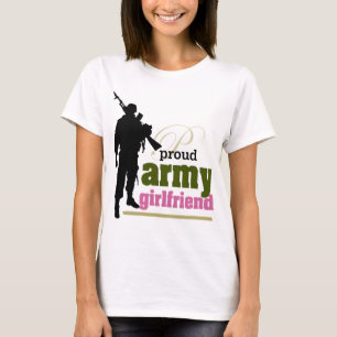 Camiseta Novia orgullosa del ejército