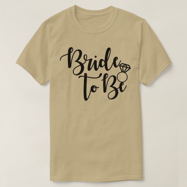 Camiseta Novia Para Ser Boda Ring Future Mrs. (Diseño del anverso)