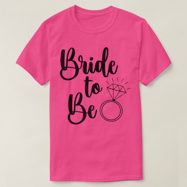 Camiseta Novia Para Ser Boda Ring Future Mrs. (Diseño del anverso)