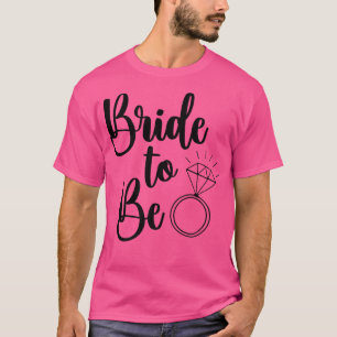 Camiseta Novia Para Ser Boda Ring Future Mrs.