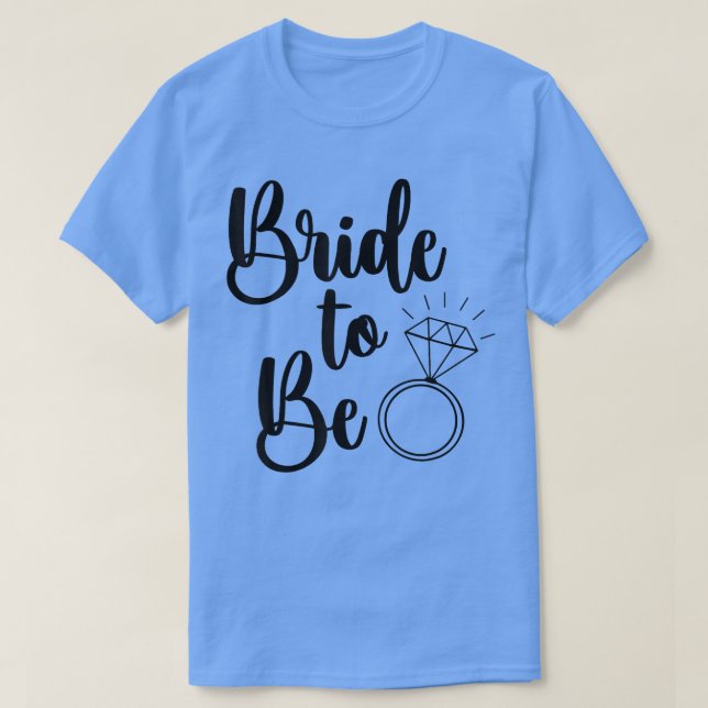 Camiseta Novia Para Ser Boda Ring Future Mrs. (Diseño del anverso)