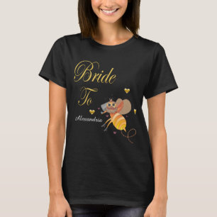 Camiseta Novia Para Ser Personalizado Nupcial