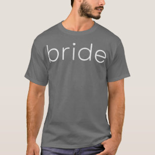 Camiseta Novia Pequeño Diseño Original 