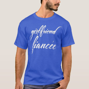 Camiseta Novia Prometida Divertida Fiesta de Compromiso de