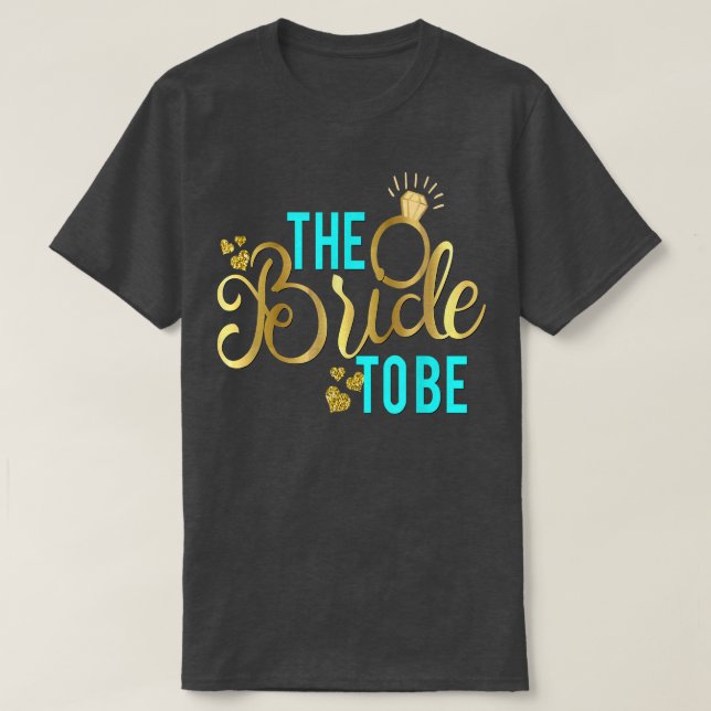 Camiseta Novia Que Va A Coincidir Con La Boda Bridal Bachel (Diseño del anverso)