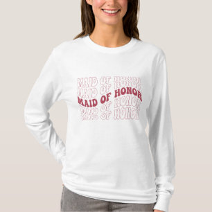 Camiseta Novia Retro Dama de Honor