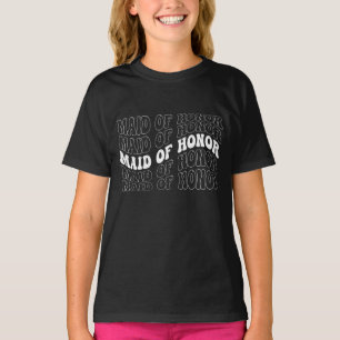 Camiseta Novia Retro Dama de Honor