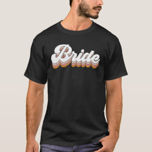 Camiseta Novia Retro Vintage Despedida de Soltera Alfombra