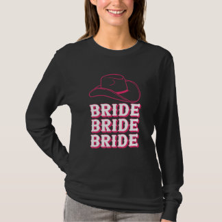 Camiseta Novia Retro Vintage Rodeo Vaquera Despedida de Sol
