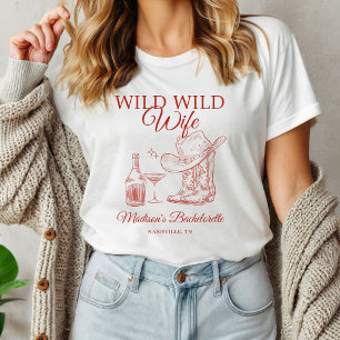 Camiseta Novia Salvaje Salvaje Bachelorette