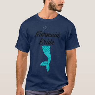 Camiseta Novia sirena, sirena, novia,Diversa despedida de s