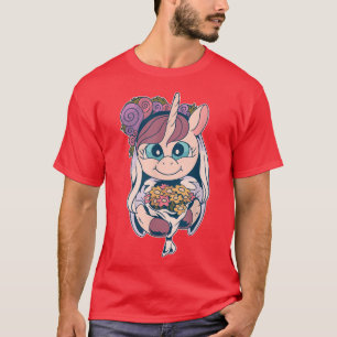 Camiseta Novia unicornio 517