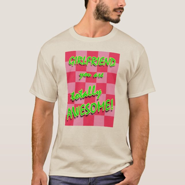 Camiseta Novia usted es totalmente impresionante (Anverso)