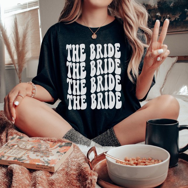 Camiseta Novia White Personalizada Pareja Bridal Party (Subido por el creador)