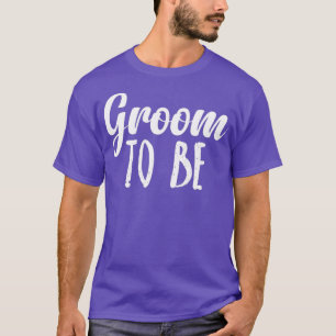 Camiseta Novia y Novio Por Ser Regalo para Hombres