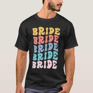Camiseta Novia Yo Hago Tripulación Retro Despedida de Solte
