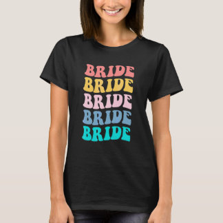 Camiseta Novia Yo Hago Tripulación Retro Despedida de Solte