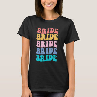 Camiseta Novia Yo Hago Tripulación Retro Despedida de Solte