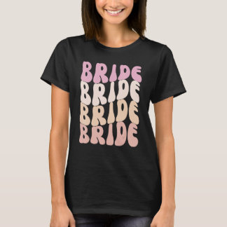 Camiseta Novia Yo Hago Tripulación Retro Despedida de Solte