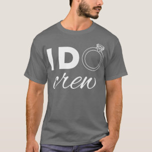 Camiseta Novia Yo Hago Tripulación Retro Despedida de Solte