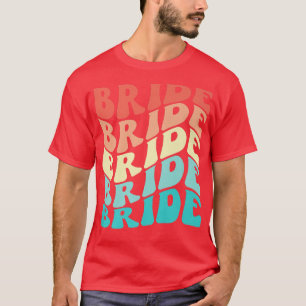Camiseta Novia Yo Hago Tripulación Retro Fiesta de Despedid