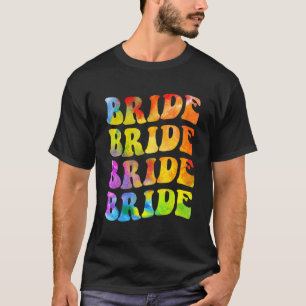 Camiseta Novia Yo Hago Tripulación Tinte de Nudo Fiesta de