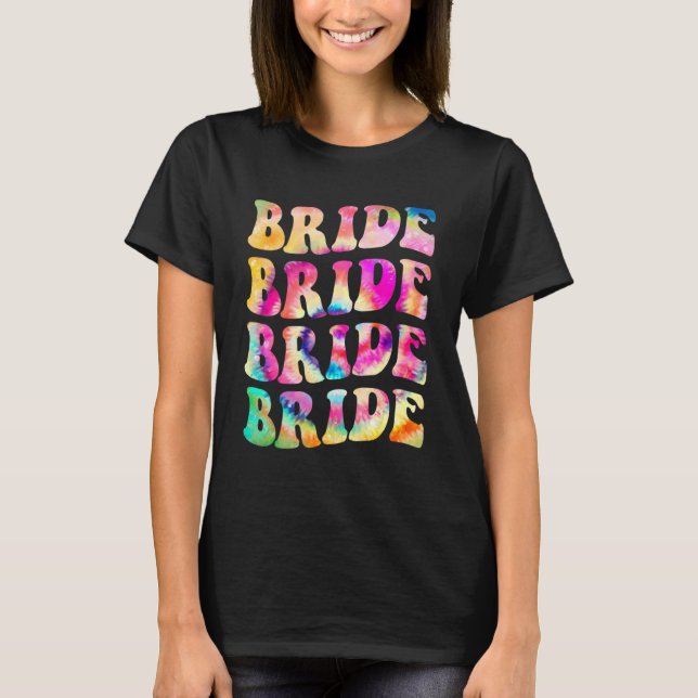 Camiseta Novia Yo Sí Trigo Tye Bachelorette Party Brie B (Anverso)
