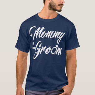 Camiseta Novialidad De Matrimonio De La Mami De La Boda De