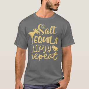Camiseta Noviaria divertida novia Bachelorette Salt Tequila