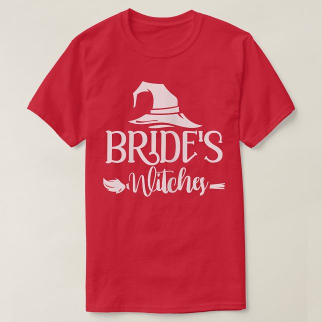 Camiseta Novias brujas Novias Bridesmaid Bachelorette Part (Diseño del anverso)