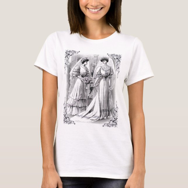 Camiseta Novias - Camisas (Personalizar) (Anverso)
