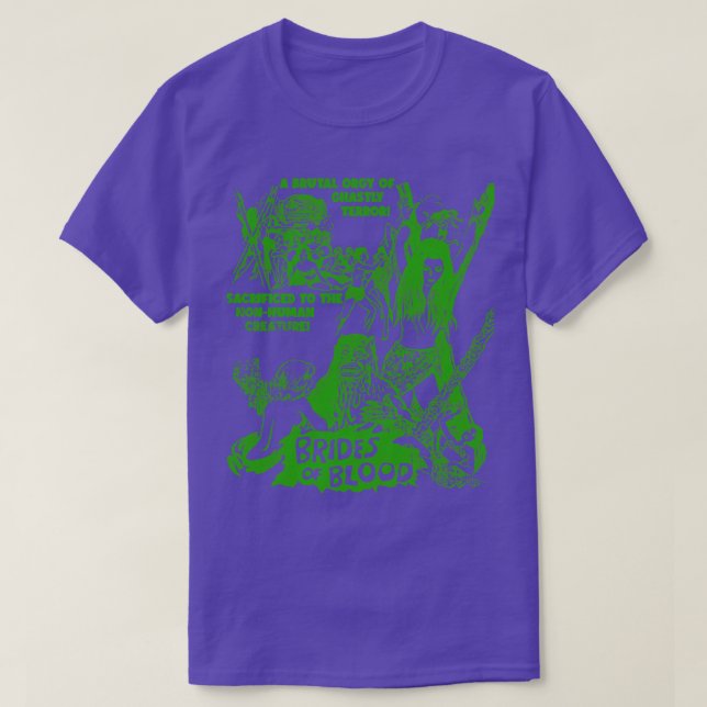 Camiseta Novias de sangre (Diseño del anverso)