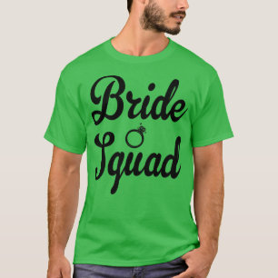 Camiseta Novias Divertidas De La Novia Del Equipo De Solter