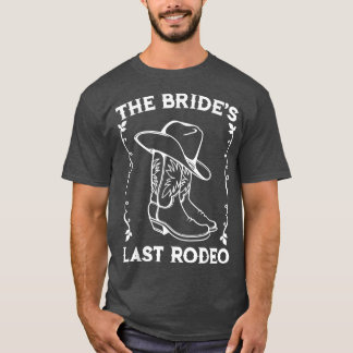 Camiseta Novias el último rodeo de la fiesta de la soltera