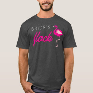 Camiseta Novias en rebaño, soltera Flamingo Bachelorette Pa
