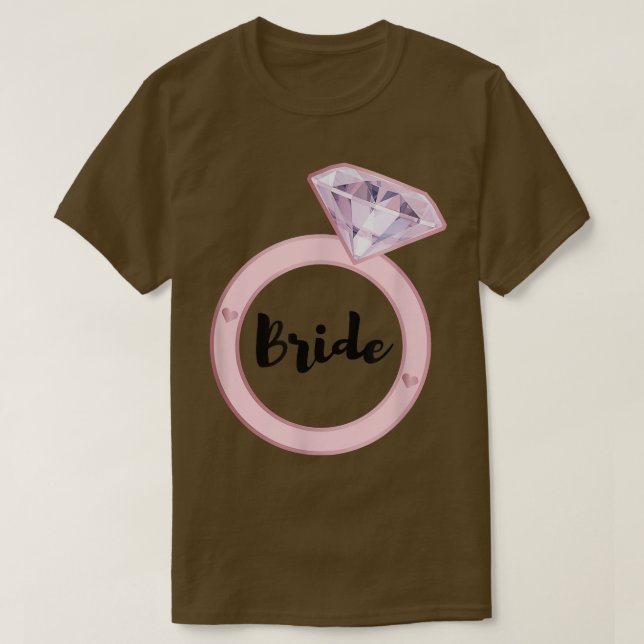 Camiseta Novias para fiesta de despedida de soltera Tee Bri (Diseño del anverso)