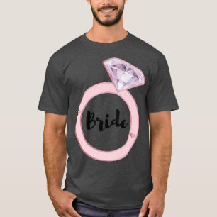 Camiseta Novias para fiesta de soltera Combinación té nupci