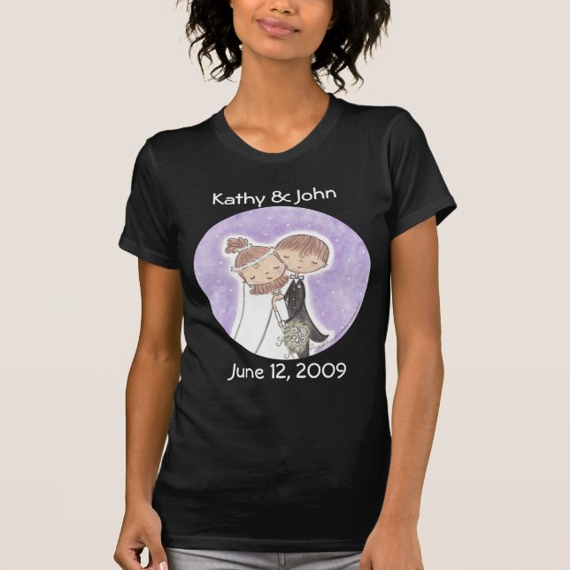 Camiseta Novias y niños pequeños (Anverso)