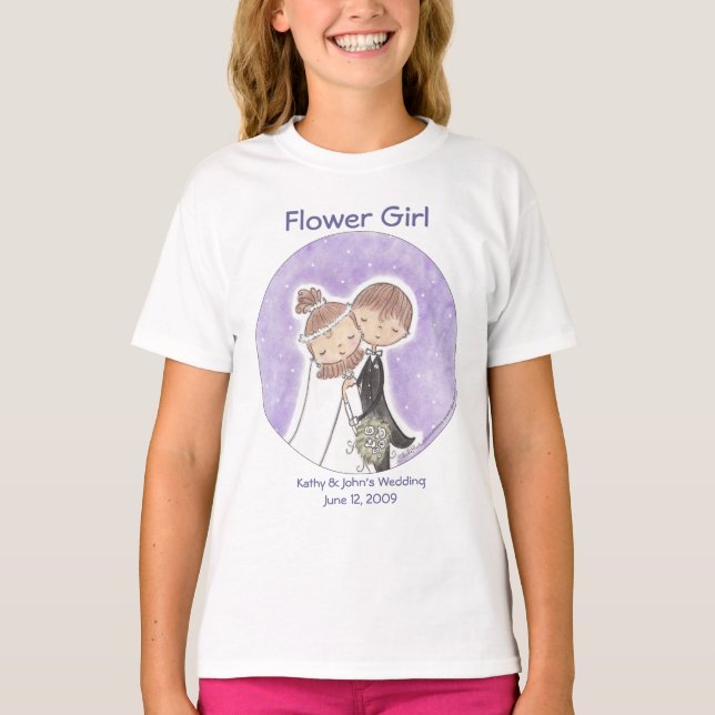 Camiseta Novias y niños pequeños (Anverso)