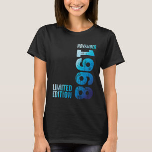 Camiseta Noviembre 1968 Año 1968 Retro 1968 Vintage 1968 Ed