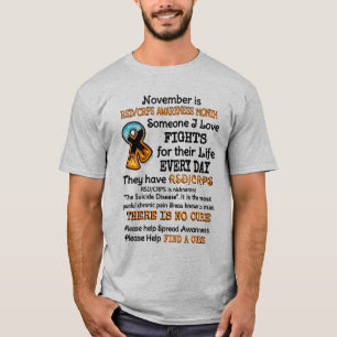 Camiseta Noviembre... Alguien a quien amo las luchas