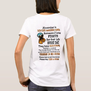Camiseta Noviembre... Alguien a quien amo las peleas