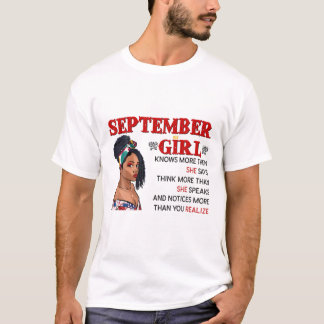 Camiseta Noviembre Chica Cumpleaños Virgo Estadounidense de
