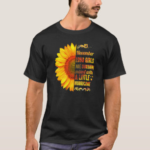 Camiseta Noviembre Chicas 1969 50 cumpleaños Girasol